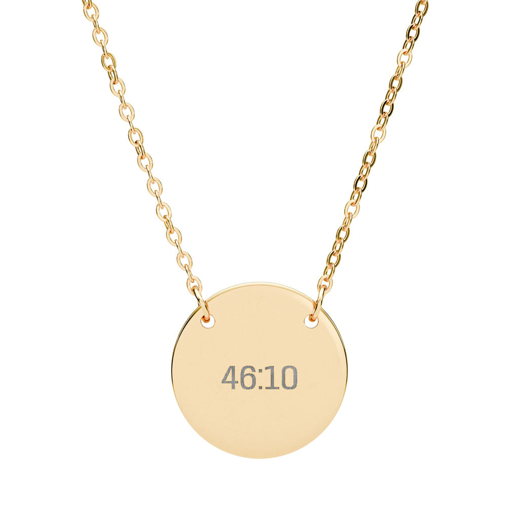 Psalms 46:10 Necklace