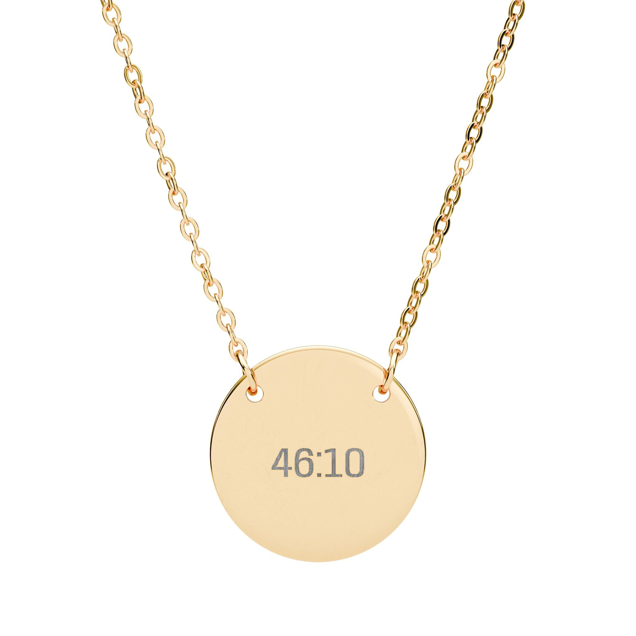 Psalms 46:10 Necklace