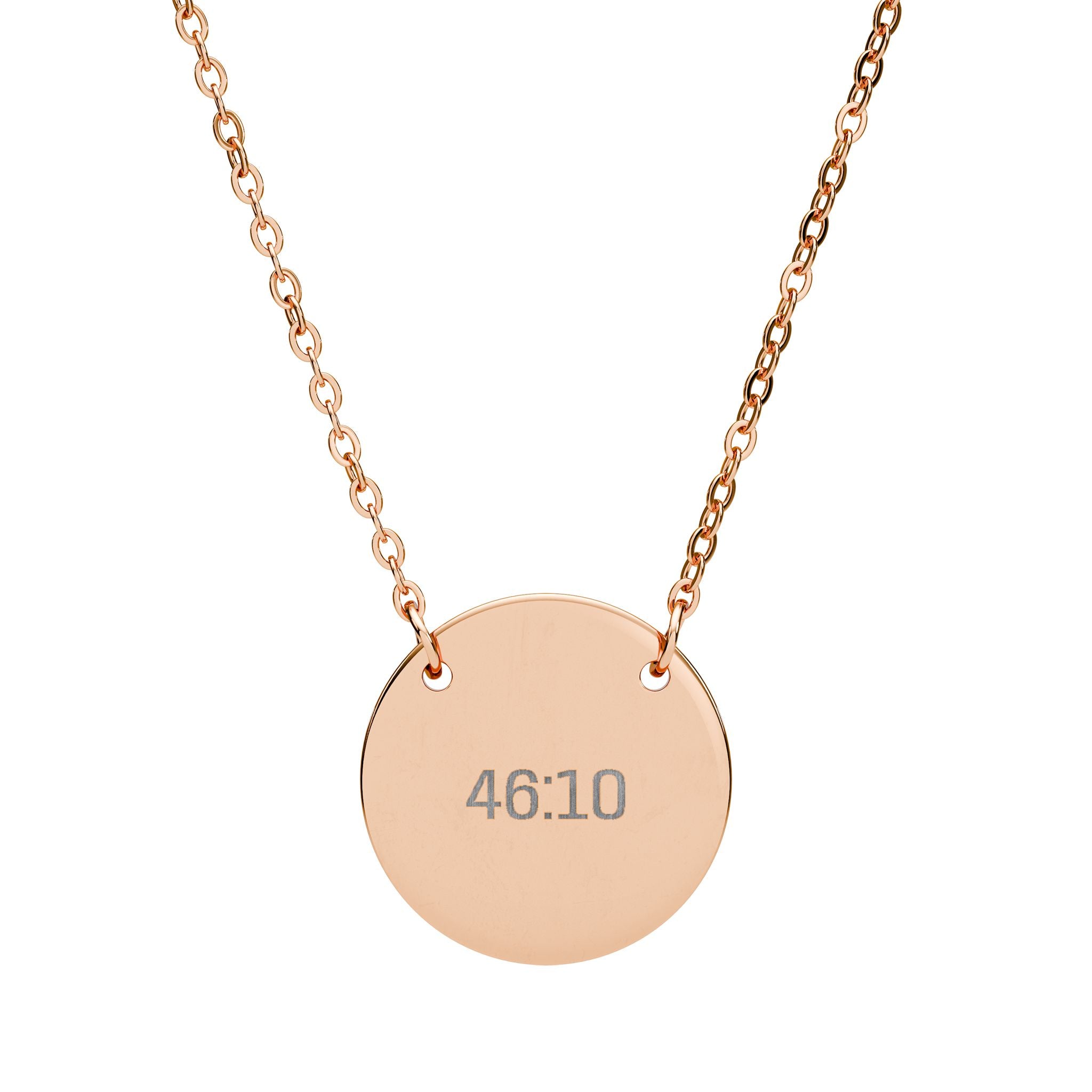 Psalms 46:10 Necklace