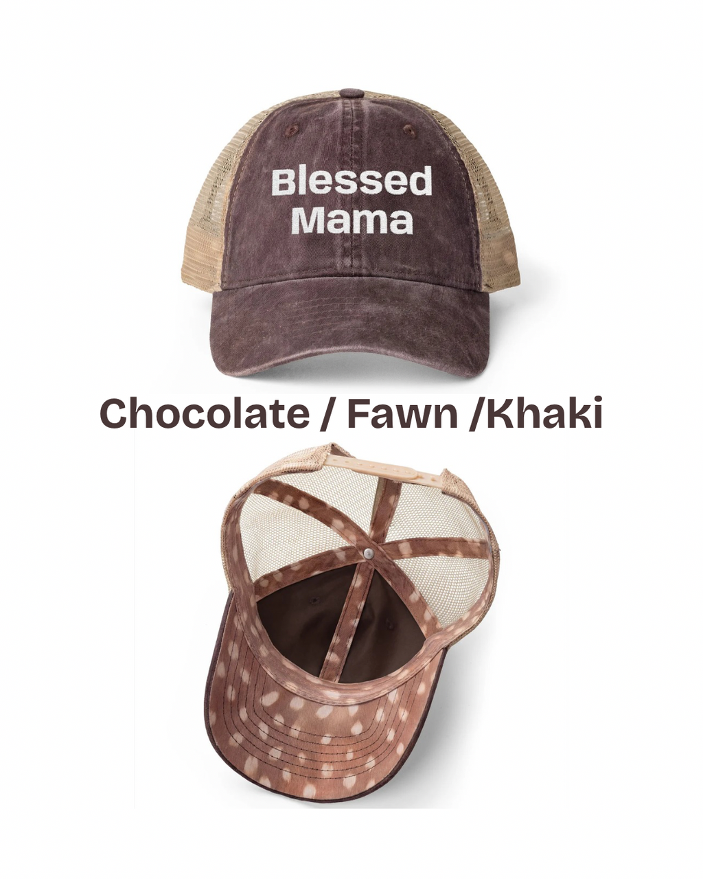 Blessed Mama Trucker Hat