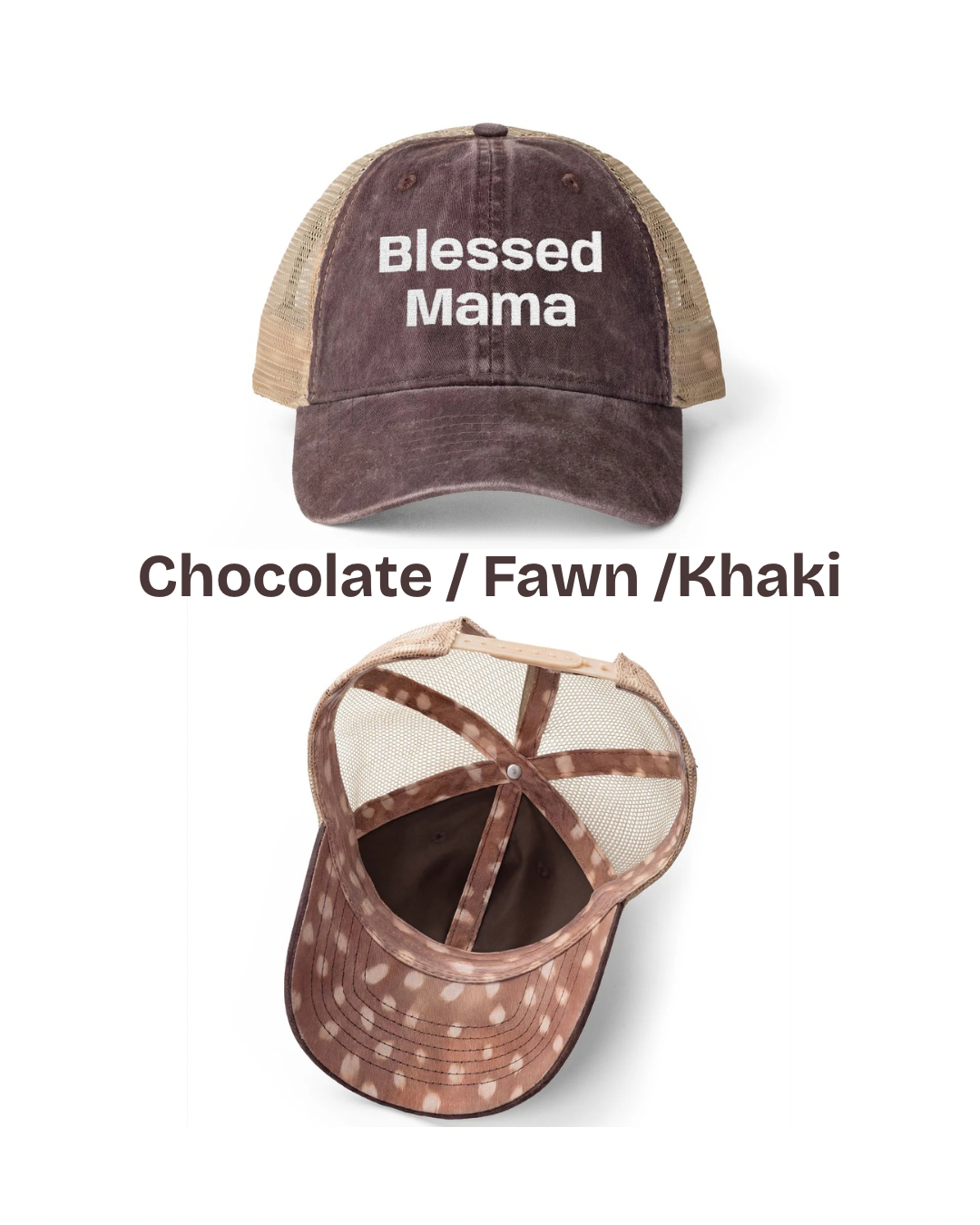 Blessed Mama Trucker Hat