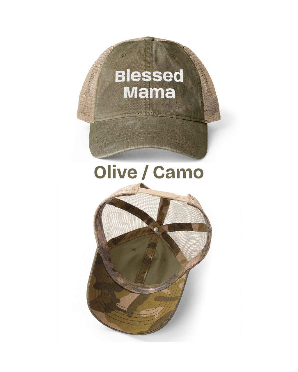 Blessed Mama Trucker Hat
