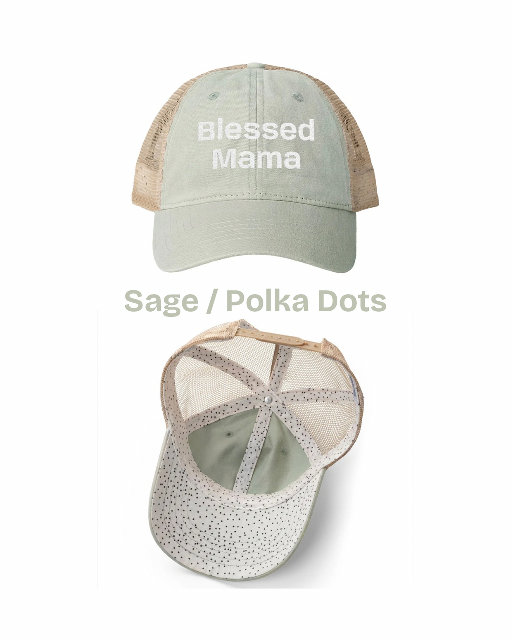 Blessed Mama Trucker Hat