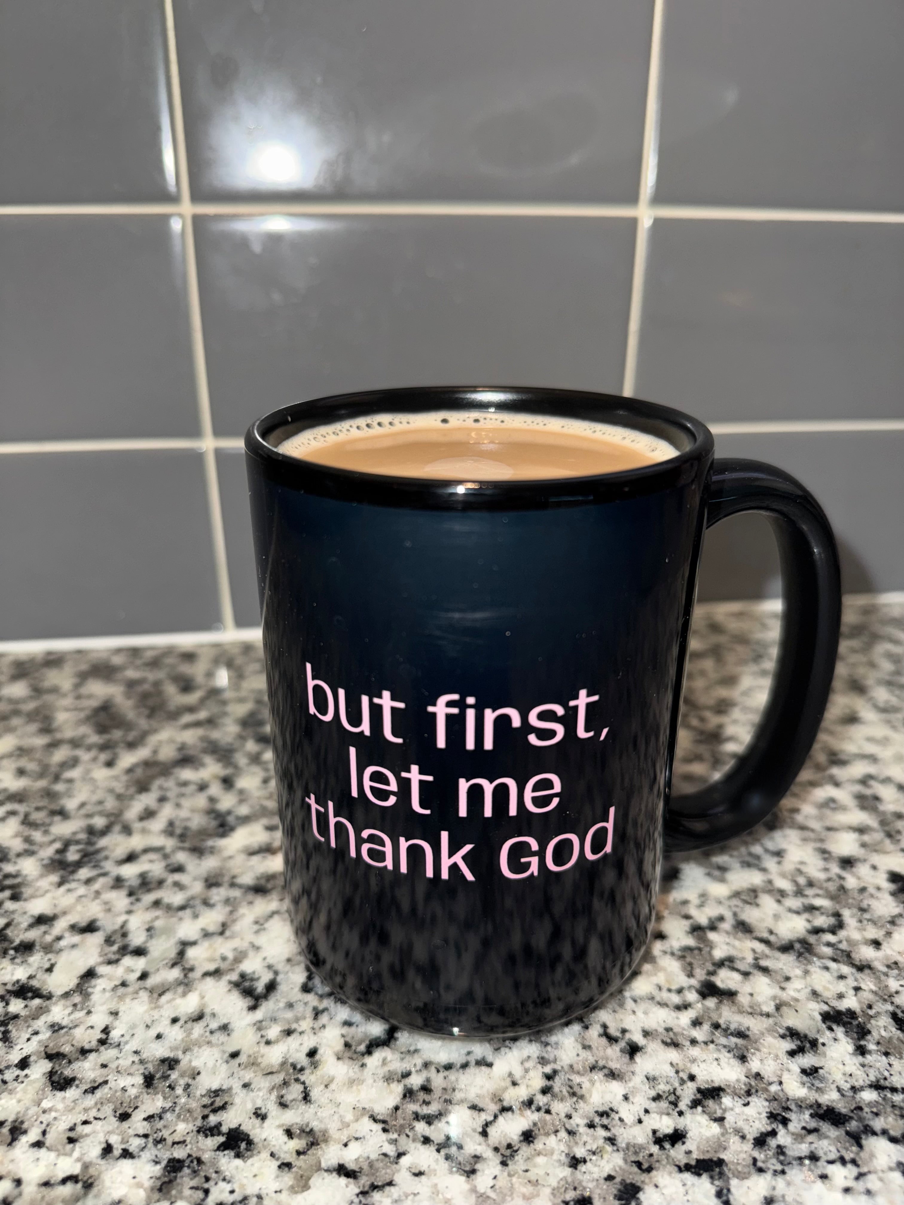 Thank God Mug